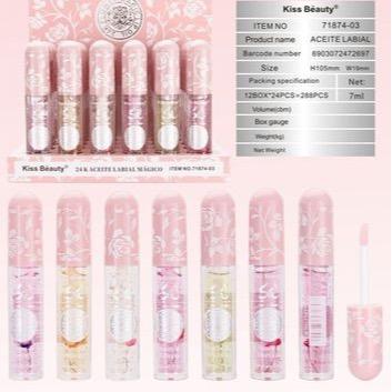 ACEITE LABIAL MAGICO NUTRE & HIDRATA KISS BEAUTY