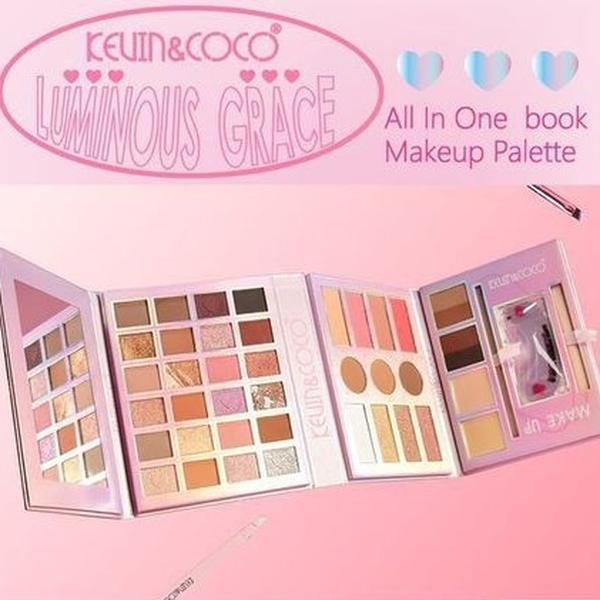 PALETA DE SOMBRA DE OJOS LLUMINADOR CREMA CEJAS