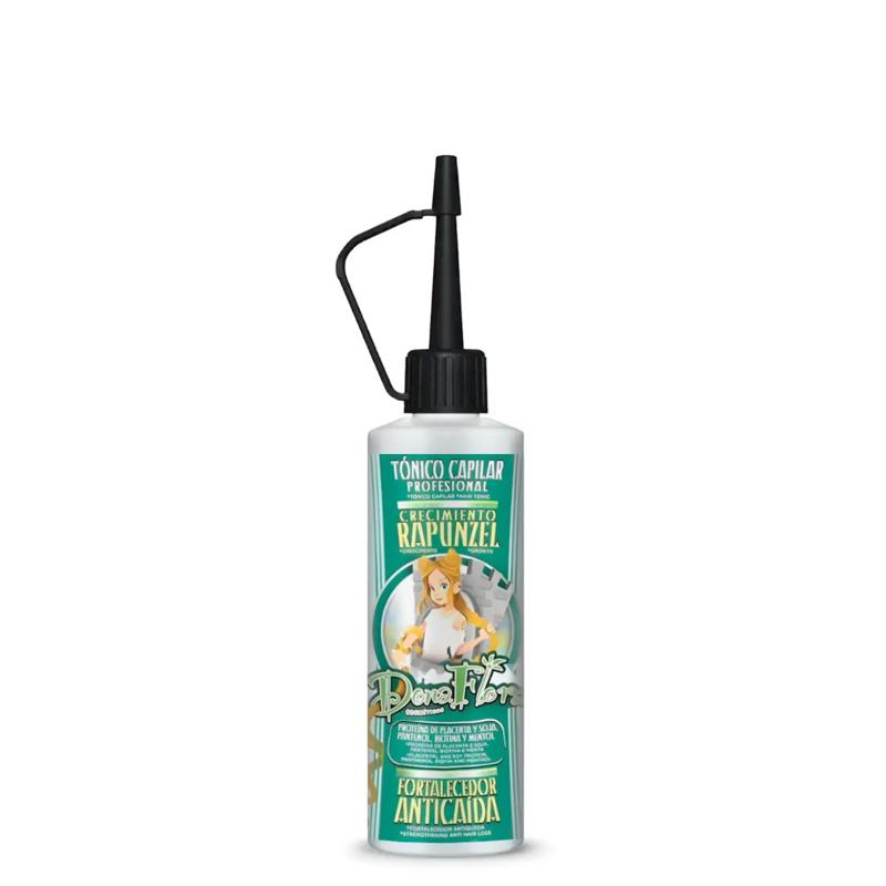 DonaFlora Pack Rapunzel Champú 1000ml Mascarilla 1000ml Tonico 70ml Vitaminas Biotina Castaño Indias Todos Tipos Cabello