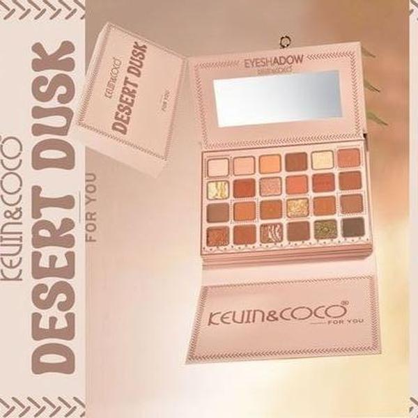 PALETA SOMBRA DE OJOS, COLORETE, ILUMINADOR KEVIN&COCO