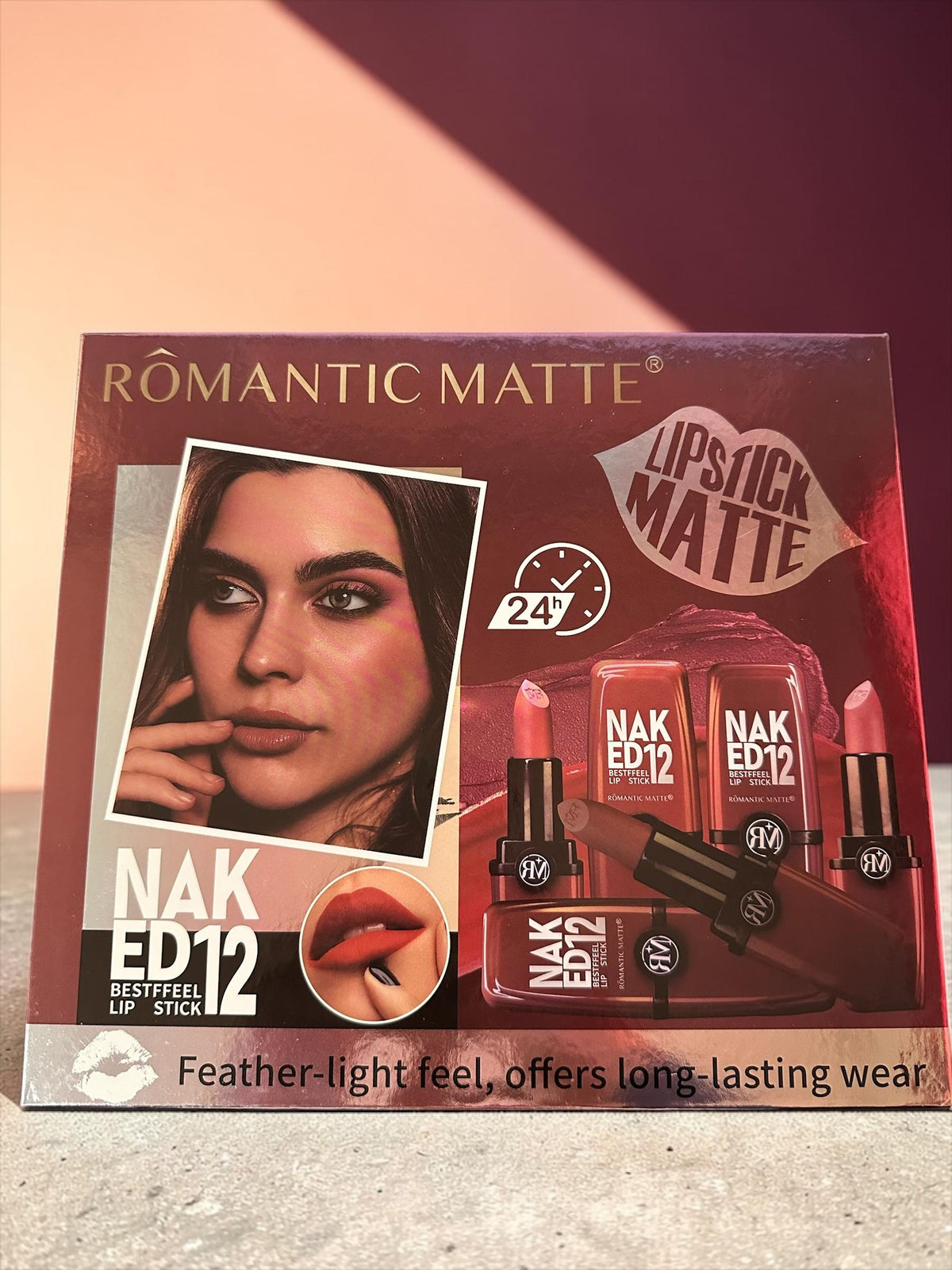 romantic beauty matte lipstick 12