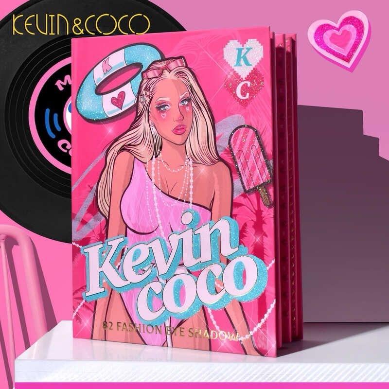 Paleta de sombras 82 colores Kevin&Coco