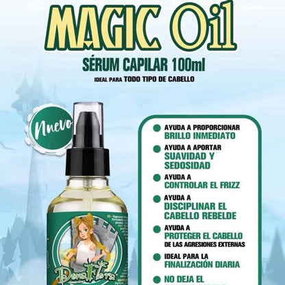Magic Oil Rapunzel - Serum Capilar de Brillo y Protección - 100ml - Dona Flora
