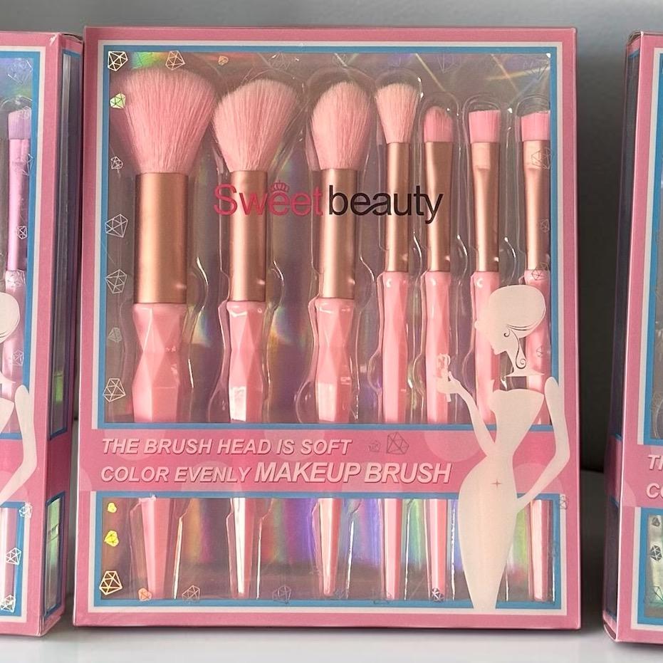 SET 7 BROCHAS MAKEUP SWEETBEAUTY