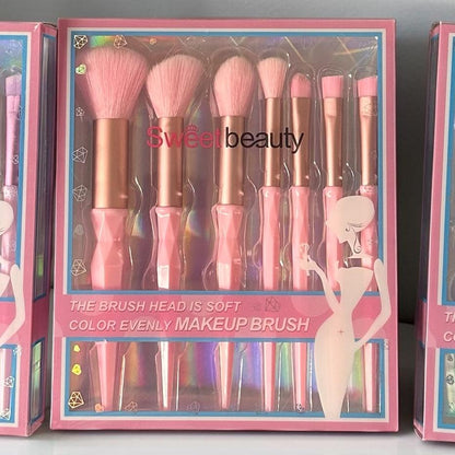 SET 7 BROCHAS MAKEUP SWEETBEAUTY