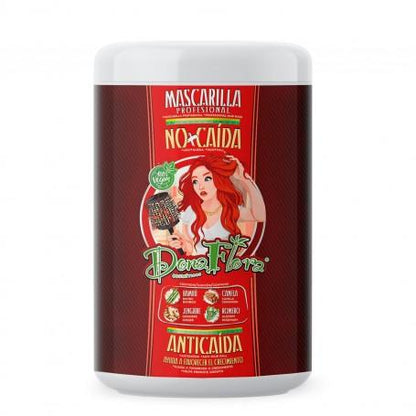 Pack DonaFlora No + Caida: Champú 1000ml + Mascarilla Capilar 1000ml + Tónico 100ml