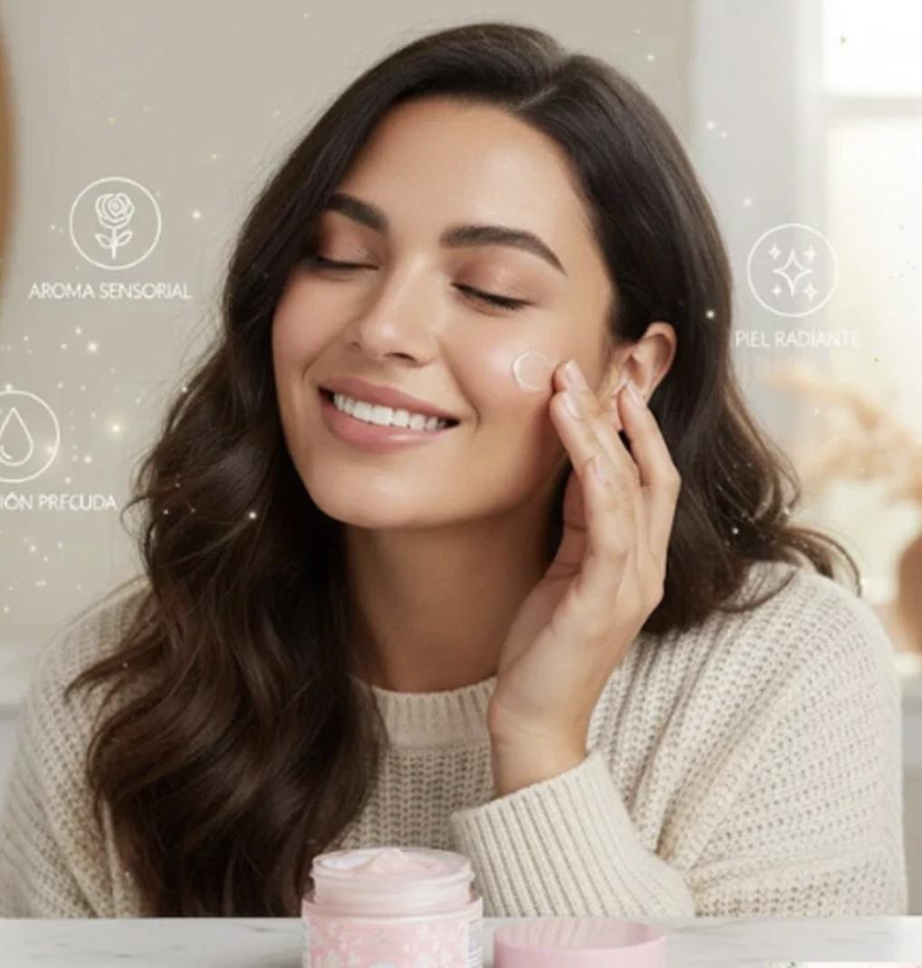 Kiss Beauty Crema Facial Nutritiva y Reparadora 50ML para Todo Tipo de Piel Nutrición y Reparación Ideal para Rutina Diaria