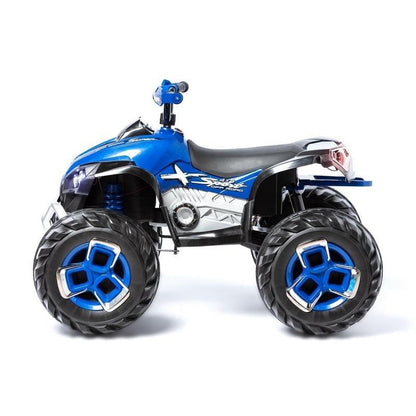 QUAD ELÉCTRICO INFANTIL 12V azul