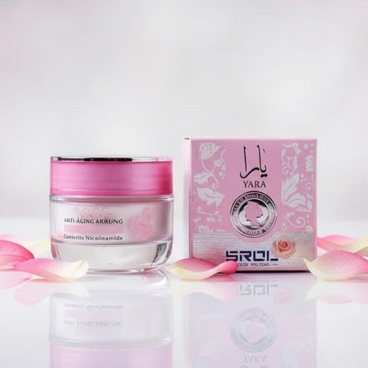 Yara SROL Anti-Aging Arrung Crema con Ceratina Nicolamida para Piel Radiante y Joven