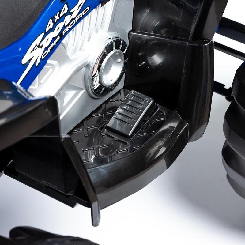 QUAD ELÉCTRICO INFANTIL 12V azul