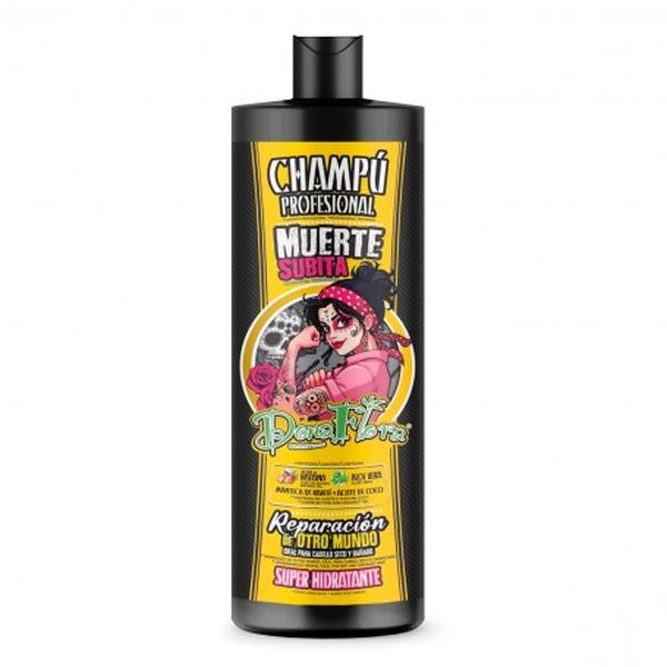 DonaFlora Champú Muerte Subita 1000ml Reparación Profesional Ultra-Hidratante para Cabellos Secos y Dañados