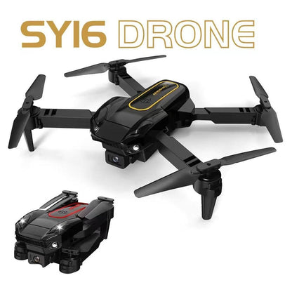 SY16 Drone con Cámara Gran Angular y Funda Portátil para Vuelos Estables y Capturas de Imágenes de Alta Calidad