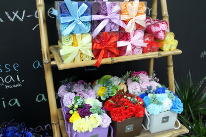 Bouquet Flores Jabón-Flores de Primavera
