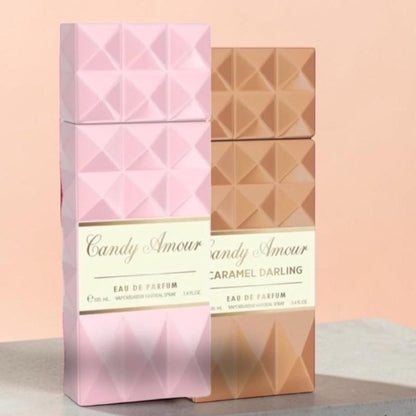 Montage Brands Perfume Femenino Candy Amour Eau de Parfum 100 ml a elegir, Fragancia Dulce y Envolvente con Carácter Romántico y Femenino o caramelo Ideal para el Día a Día o Ocasiones Especiales