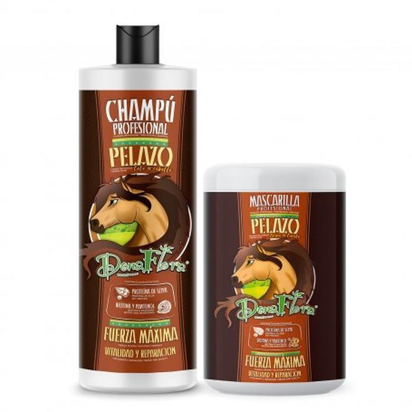 Pack DonaFlora Pelazo: Champú - 1000ml + Mascarilla 1000ml