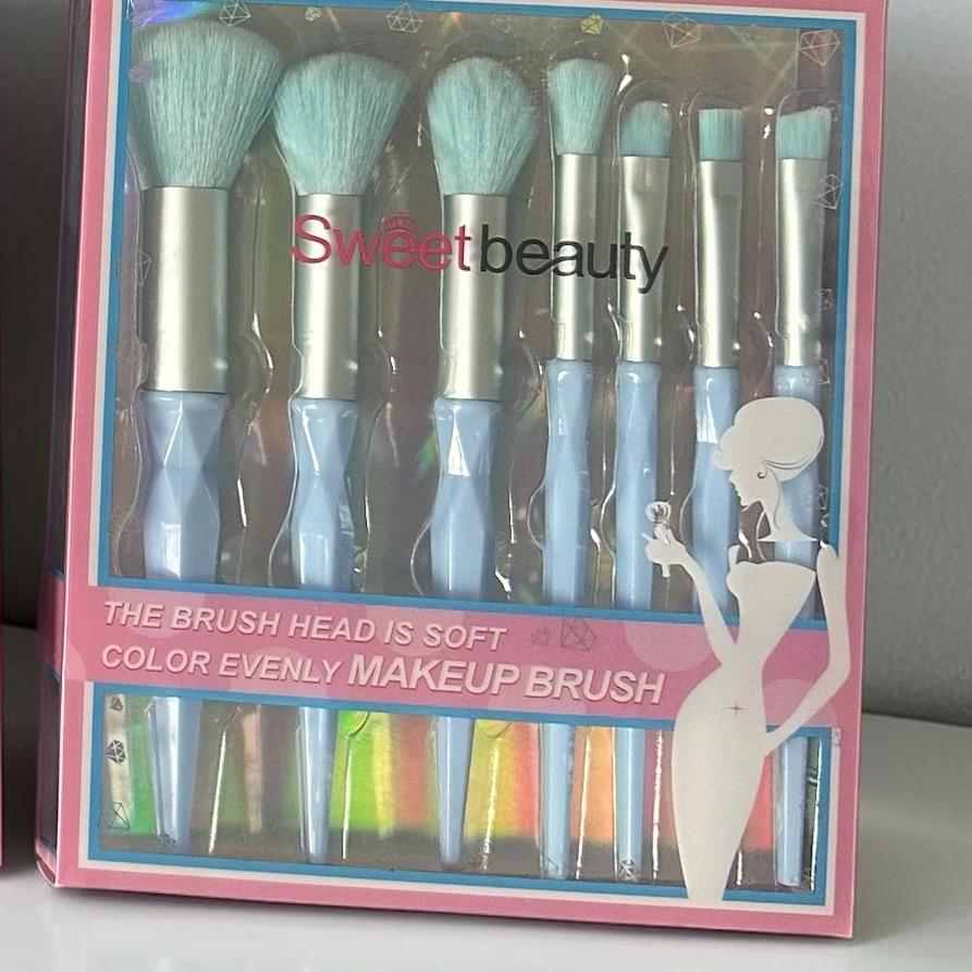 SET 7 BROCHAS MAKEUP SWEETBEAUTY