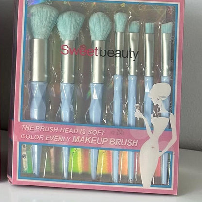 SET 7 BROCHAS MAKEUP SWEETBEAUTY