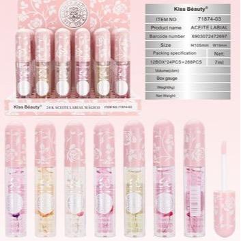 ACEITE LABIAL MAGICO NUTRE & HIDRATA KISS BEAUTY